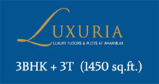 luxuria floors in neharpar faridabad